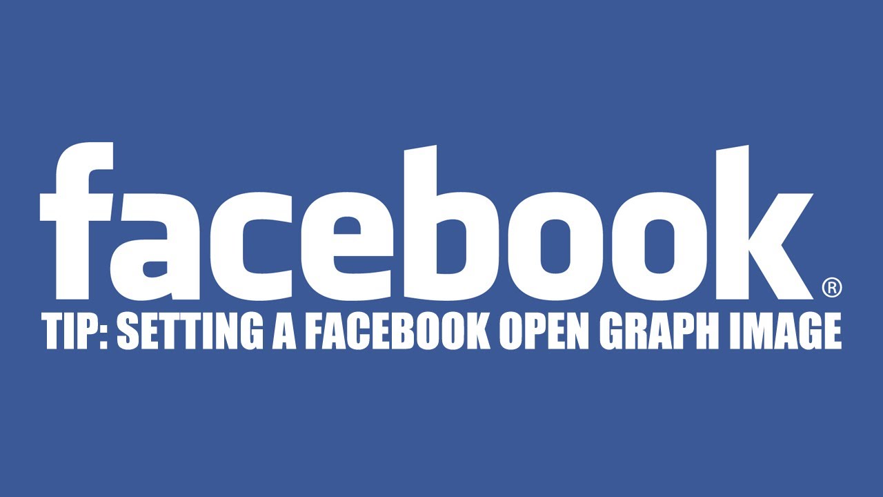 Setting A Facebook Open Graph Image