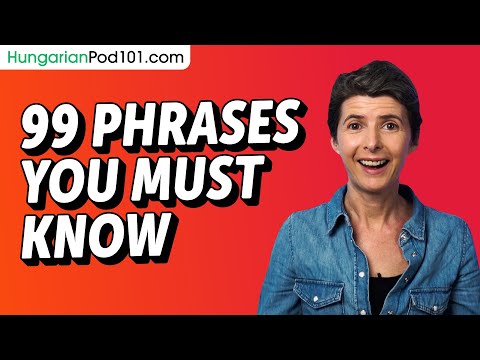 99 Phrases Every Hungarian Beginner Must-Know