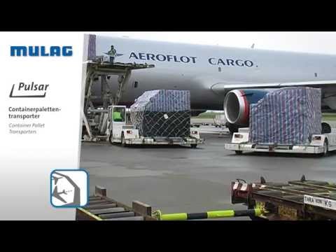Pulsar Containerpalettentransporter - MULAG Flughafenfahrzeuge