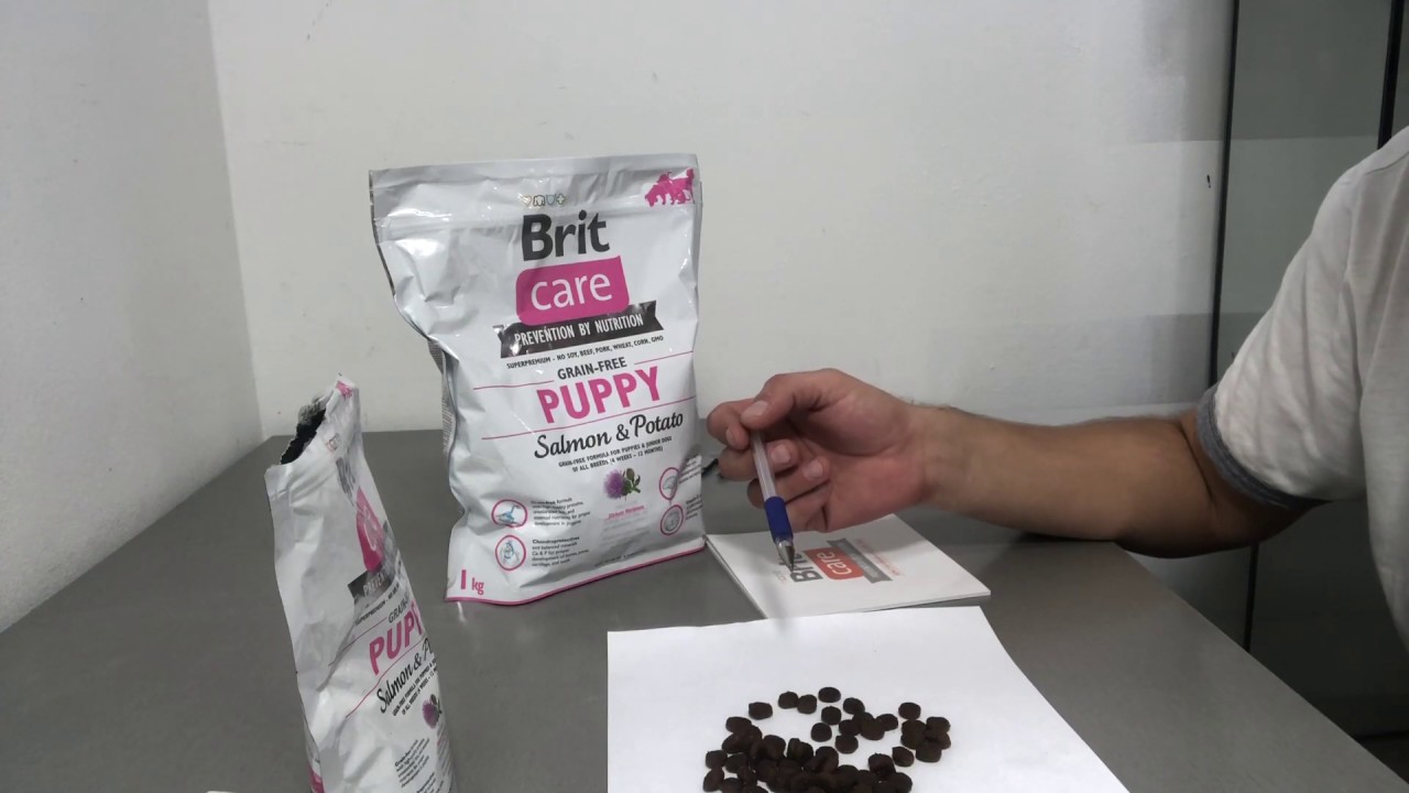 Сухой корм для собак Brit Care Puppy Salmon & Potato для щенков с лососем