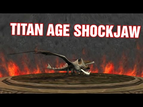 SCHOOL OF DRAGONS: I TRANSFORM MY SHOCKJAW DRAGON INTO TITAN AGE