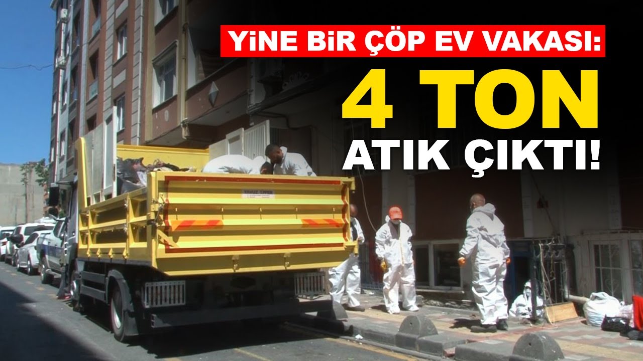 Yaşlı Kadın Ve Engelli Kızının Yaşadığı Çöp Evden 4 Ton Atık Çıktı