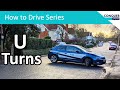 How To Do A U Turn And A Three Point Turn In A Car Turning Round