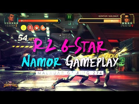 Rank 2 6-Star Namor Gameplay 🌊 #EИD #MCOC