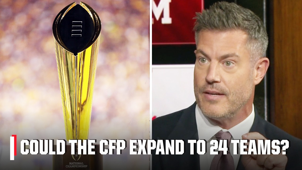 'Let's keep the regular season sacred!' 🗣️ - Jesse Palmer on possible 24-team CFP expansion 👀