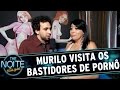The Noite 06 04 15 Murilo Couto Visits The Set Of The Mega Film Soraya And Her Harem Of 100