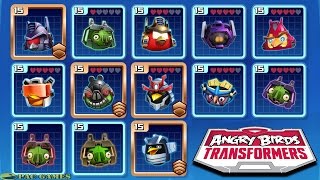 Angry Birds Transformers: All New Characters Unlocked