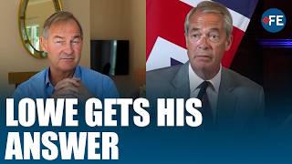 Rupert Lowe Offered Nigel Farage Talks  Days Later, Farage Answers  He Sets One Condition
