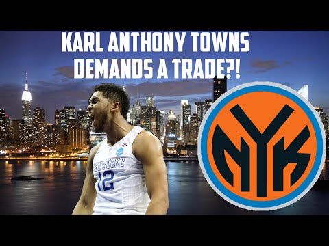 NBA 2K15 My GM Mode - New York Knicks - Karl Anthony Towns Demands A Trade?! | WOW