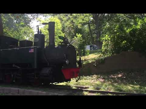 Riva 104 passing railroad crossing