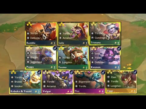 10 Yordle ALL 3 Star⭐⭐⭐!? TFT Set 16