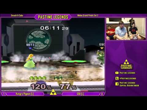 Smash & Cake Melee GF: Hungry Pigeon (Peach) vs GSO (Fox/CF)