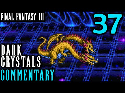 Dark Crystals: Final Fantasy III Pixel Remaster Walkthrough Part 37 - Two Headed Dragon Battle
