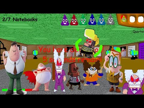 Professor Poopypant's Guide To Being A Villain [Baldi Mod]