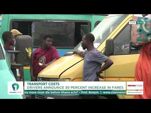 Drivers Announce 30% Transport Fare Increase Over Fuel Prices