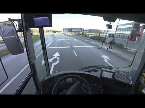 133E Budapest Hungarian Public transportation Bus ride 1/2