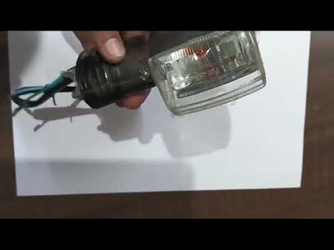 Splendor Bike Indicators Amber & white