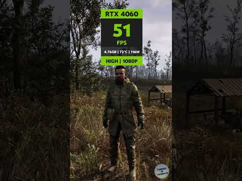 S.T.A.L.K.E.R. 2 vs RTX 4060: PC Graphics Comparison