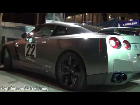 Nissan GT-R Switzer P800 - Start Loud Hard Acceleration
