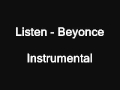 Listen - Beyonce Instrumental 
