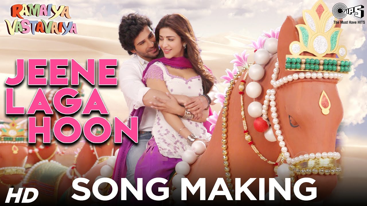 Jeene Laga Hoon Lyrics  | Ramaiya Vastavaiya | Girish Kumar, Shruti Haasan | Atif Aslam, Shreya Ghoshal | Sachin Sanghvi- Jigar Saraiya