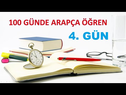 100 GÜNDE ARAPÇA ÖĞREN  / 4.GÜN