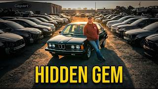 This RARE BMW 733i was Hiding at Copart in Los Angeles for CHEAP!