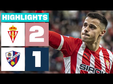 REAL SPORTING 2 - 1 SD HUESCA | RESUMEN LALIGA HYPERMOTION