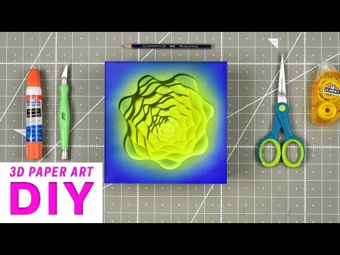 Process of creating paper sculpture | DIY Time Lapse | OLGA SKOROKHOD
