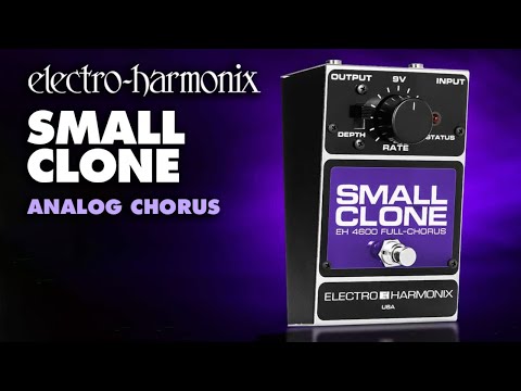 Electro-Harmonix Small Clone Analog Chorus Pedal | Sweetwater Electro-Harmonix Small Clone Analog Chorus Pedal | Sweetwater