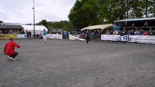 preview picture of video 'Finale pétanque du premier ligue Tête à tête féminin en Bretagne'