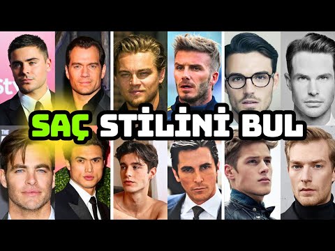 Erkekler İçin Yüz Şekline Göre En Uygun Saç Stilini Bul