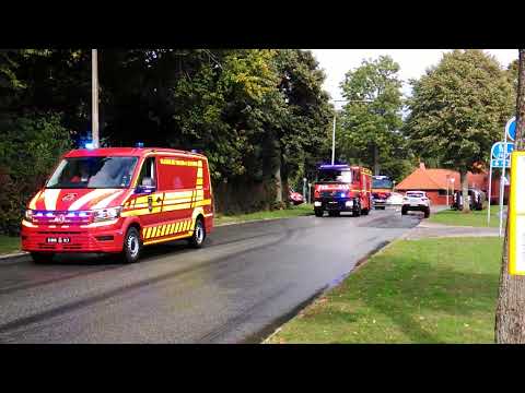 Slagelse brandvæsen kortegekørsel