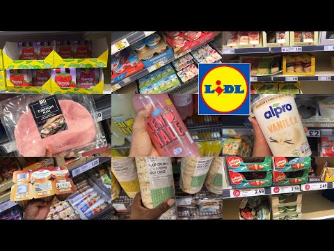 CHEAPEST GROCERY STORE IN THE UK,LIDL CHEAPEST FOOD STORE UK,SHOP WITH ME AT LIDL, BUDGET SHOPPING
