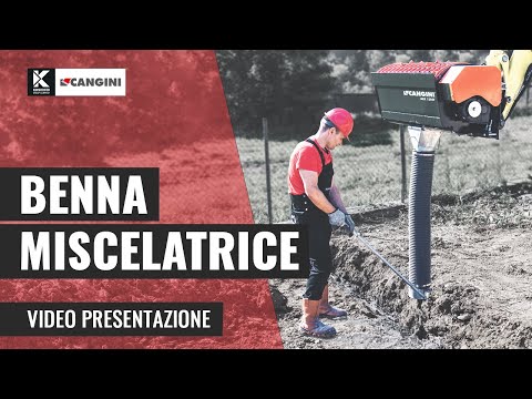 BENNA MISCELATRICE SCARICO SICURO PER ESCAVATORE | CANGINI BENNE