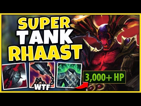 #1 KAYN WORLD MAXIMUM HP BUILD MAKES RHAAST THE ULTIMATE TANK OF SEASON 11 - League of Legends