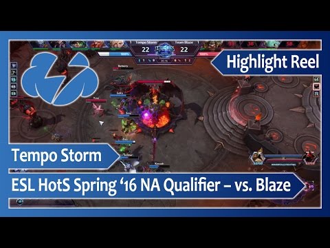 ESL HotS Spring 2016 Championship NA Qualifier #2 – Tempo Storm vs. Team Blaze – Highlight Reel