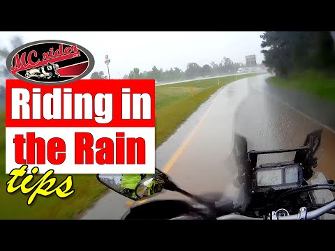 Tips for Riding a Motorcycle in the Rain