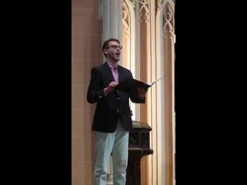 "Zion's Walls" from Old American Songs (arr. Aaron Copland) - sung by Nicholas Dogas