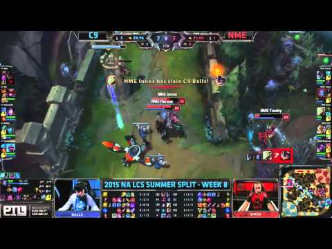 C9 Incarnation Ahri VS NME Innox Master Yi Highlights   2015 NA LCS Summer W8D1