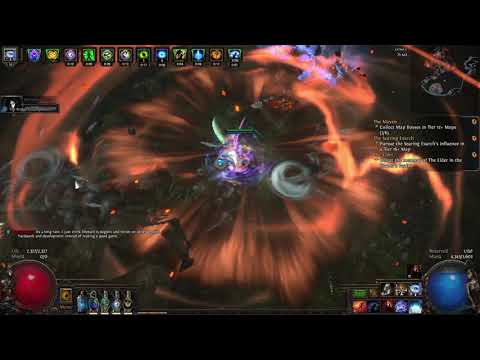 Ascendant Eye of Winter Miner (MoM akane Build) T15 sample run 3.19 Lake of Kalandra (day 3 setup)