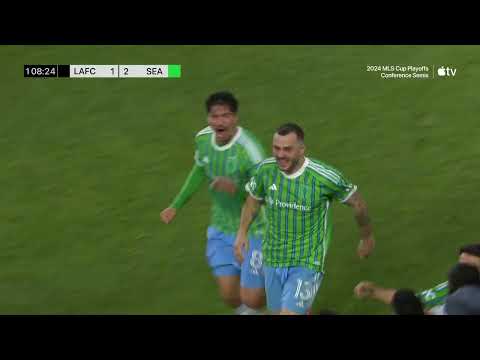 Jordan Morris Extra-Time Game Winner! | Audi 2024 MLS Cup Playoffs