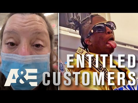 Top 7 Most ENTITLED Shoppers (Part 2) | Customer Wars | A&E