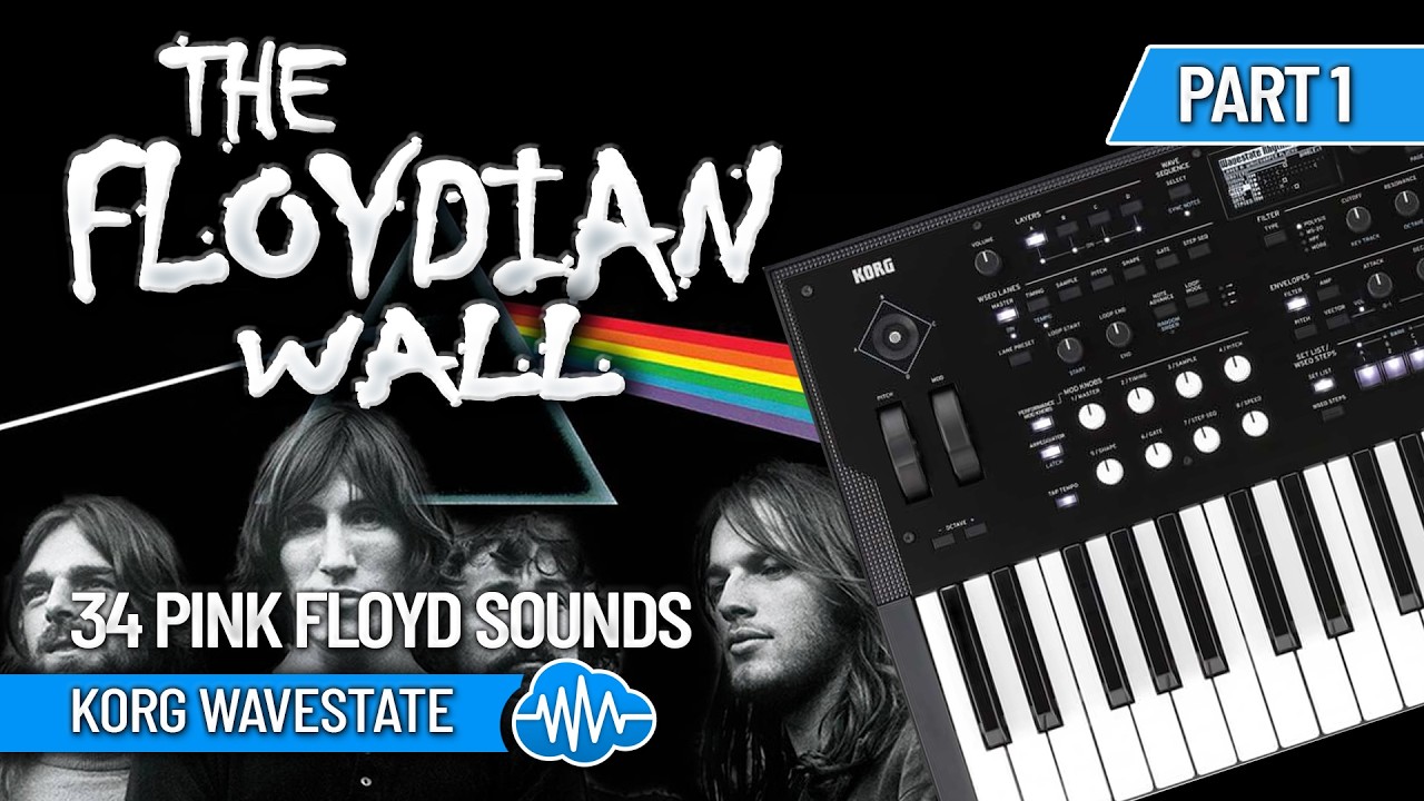 FPL094 - Floydian Wall - Korg Wavestate / mkII / Se / Native ( 34 presets ) - Video Preview 1