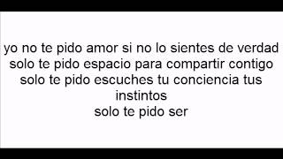 Yo no te pido gilberto santa rosa con letra