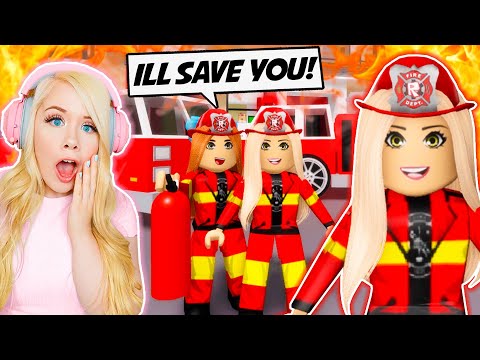 I BECAME A FIREFIGHTER IN BROOKHAVEN! (ROBLOX BROOKHAVEN RP)