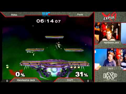 EXPosure 9 - Oro?! (Marth) vs. Handsome Jack (Falcon) Melee Pools