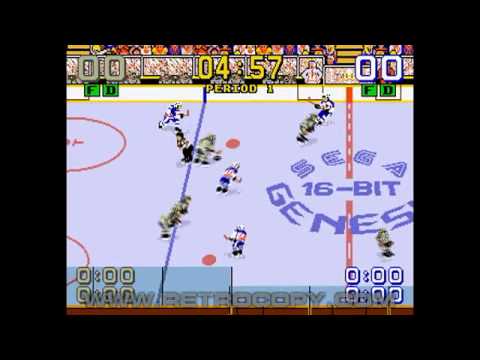 Mario Lemieux Hockey Megadrive
