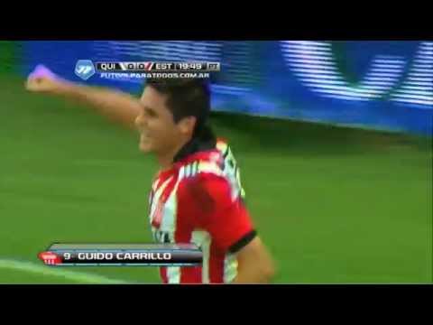 Gol de Carrillo. Quilmes 0 Estudiantes 1. Fecha 13. Torneo Final 2014. FPT