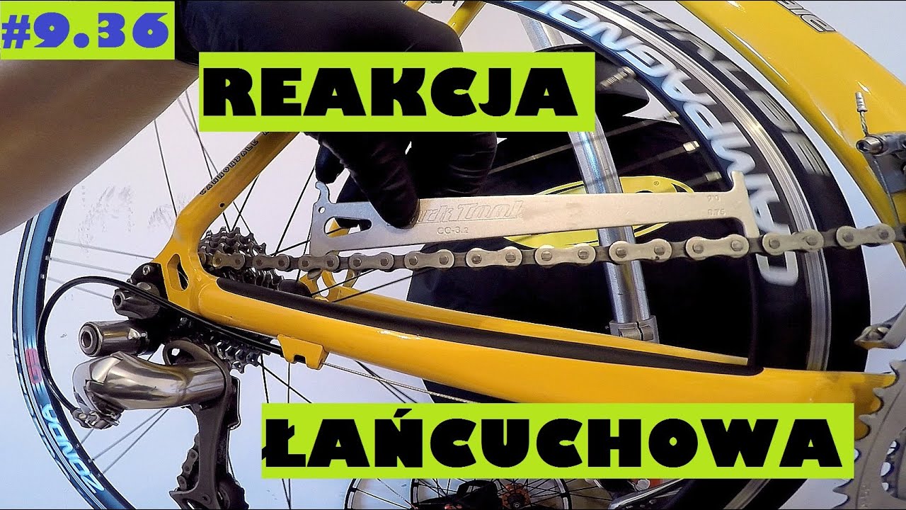 Kiedy wymienić łańcuch w rowerze Przymiar do łańcucha - kontrola wyciągnięcia. Serwis roweru.